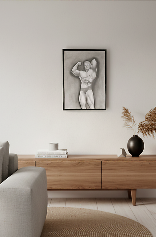 Obrazy - Kulturista - 18074525_