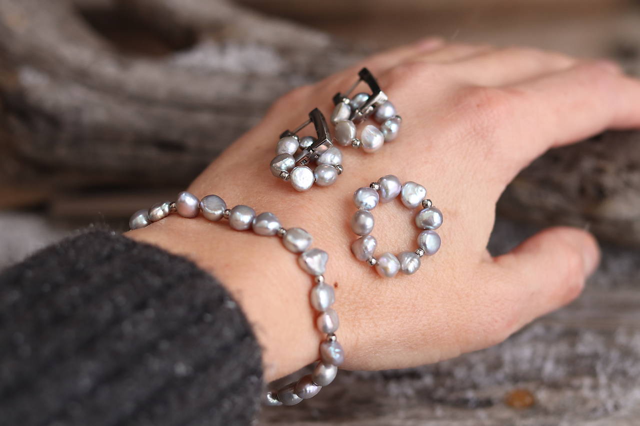 3-dielny perlový set