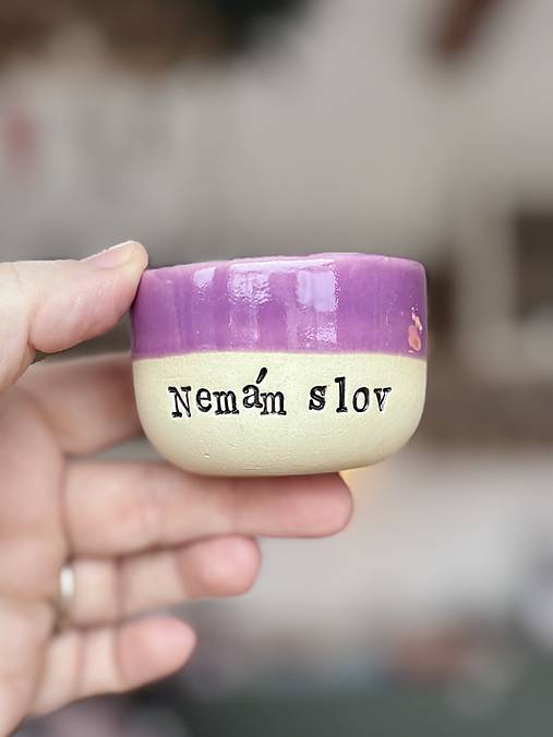 Nádoby - Nemám slov 80ml - 18074708_