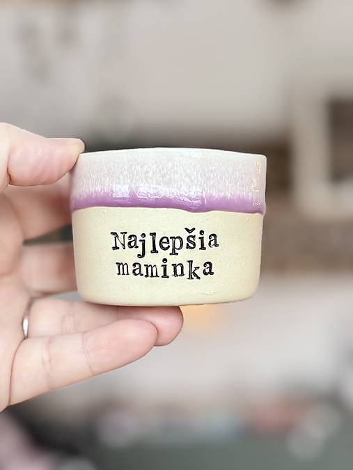 Vlastný text 100ml pohárik
