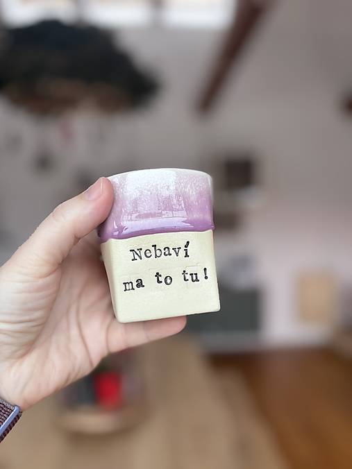 Vlastný text 200ml pohárik
