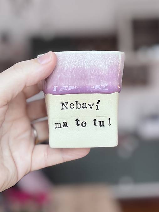 Vlastný text 200ml pohárik