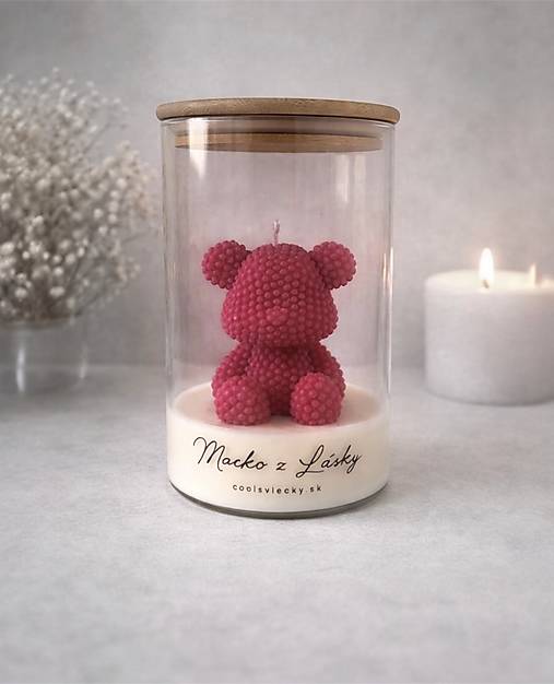 Sójová sviečka v skle