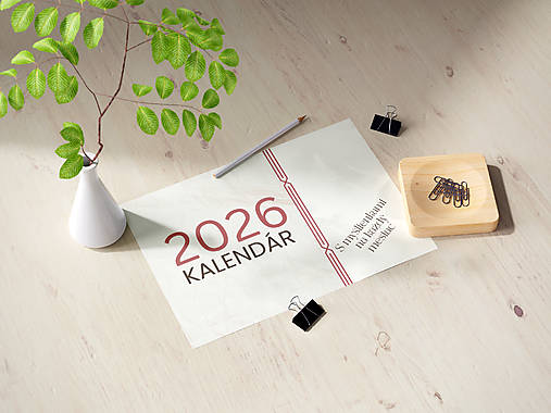 Papiernictvo - PDF - Kalendár 2026 ZDARMA - 18077294_