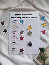 Hračky - Lamino aktivita MIKULÁŠSKE FARBY - 18077714_