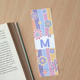 Papiernictvo - Kvetový chaos - záložka do knihy - 18076593_