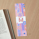 Papiernictvo - Kvetový chaos - záložka do knihy - 18076595_