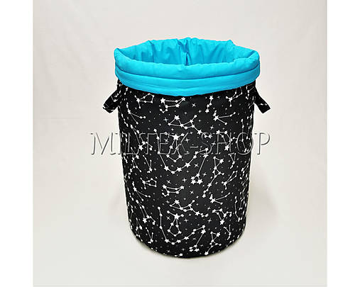 Detský textil - KOŠ NA HRAČKY látkový - 18077621_