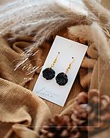  - Náušnice Virya - čierne - 18078697_