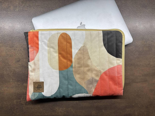 Na notebook - Prešívaný obal na notebook - 18077992_