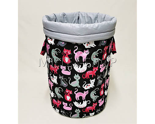 Detský textil - KOŠ NA HRAČKY látkový - 18079391_