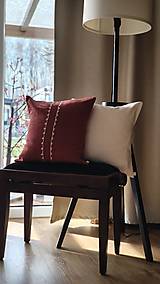 Úžitkový textil - V rustikálnom štýle - set 2 poťahov na vankúše 40×40 cm - 18081944_