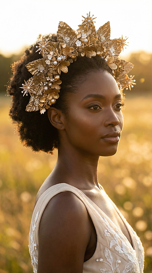 Halo glam korunka "hviezda”