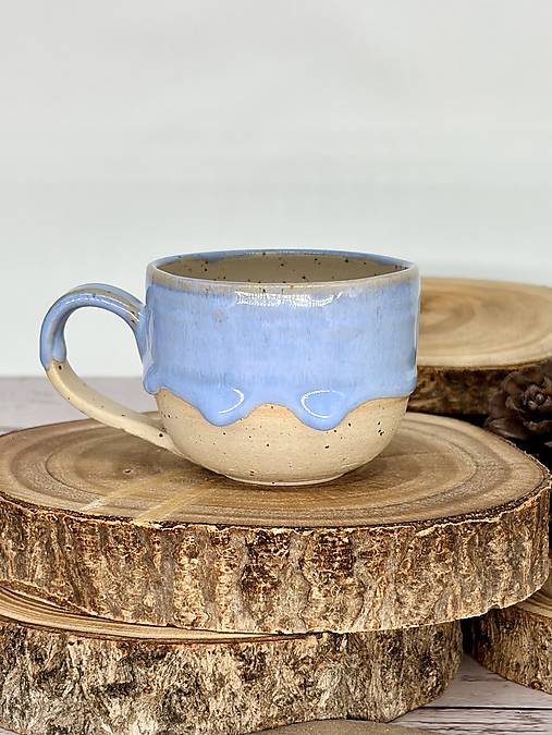 Light Blue - espresso šálka  (100ml, s uškom)