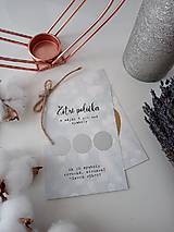 Papiernictvo - Stieracia kartička otváracia, Oznámenie o čakaní bábätka (S fotkou a s textom) - 18079942_