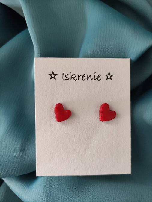 Náušnice srdiečka