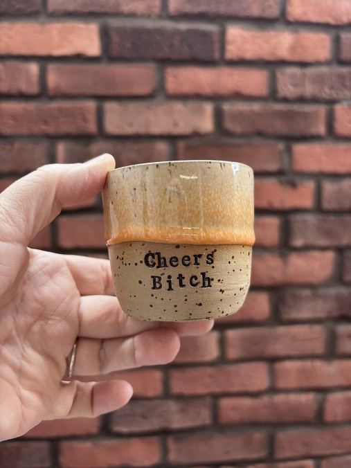 Nádoby - Cheers bitch 150ml - 18081356_