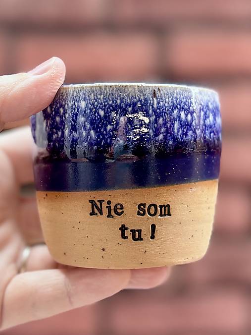 Nádoby - Nie som tu 190ml - 18081384_