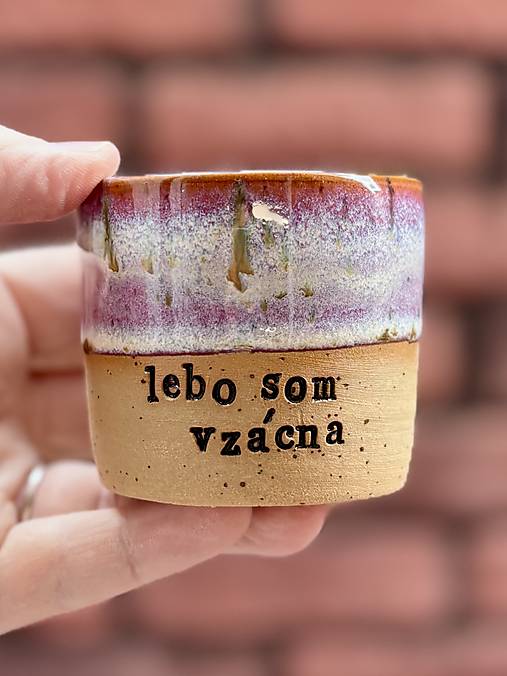 Nádoby - Lebo som vzácna 120ml - 18081406_