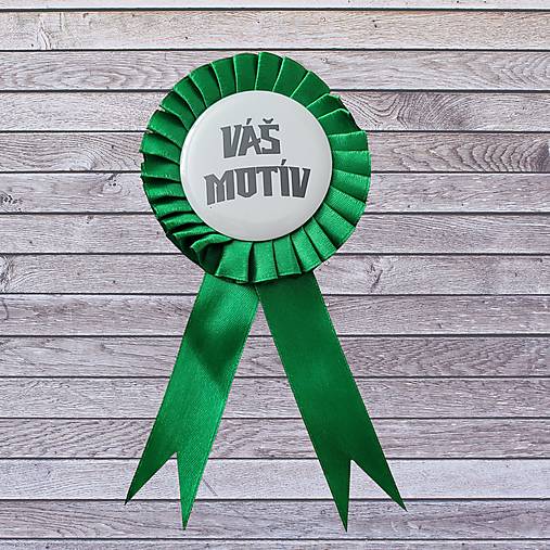 Personalizovaná kokarda / rozetka – na mieru