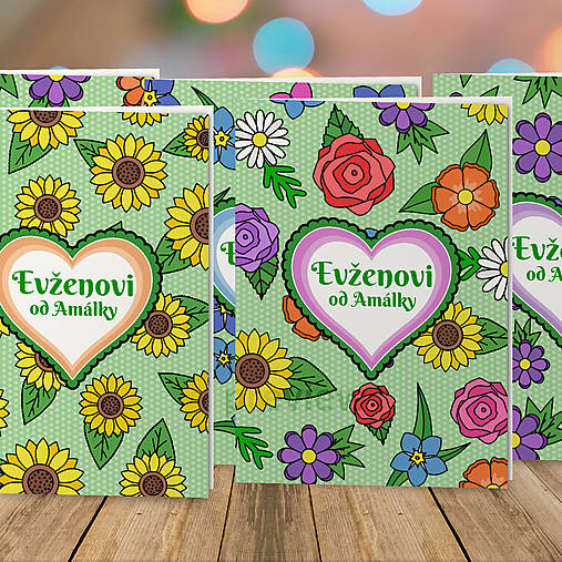 Papiernictvo - Nielen valentínska pohľadnica Floral with leaves - 18080147_