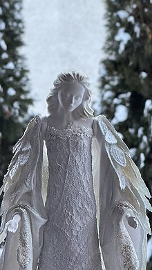 Sochy - Anjelik Zlatovláska  43 cm  - 18083689_