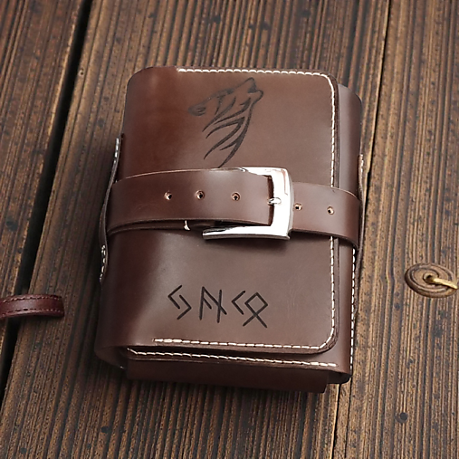 Kožený obal pre fajku a príslušenstvo