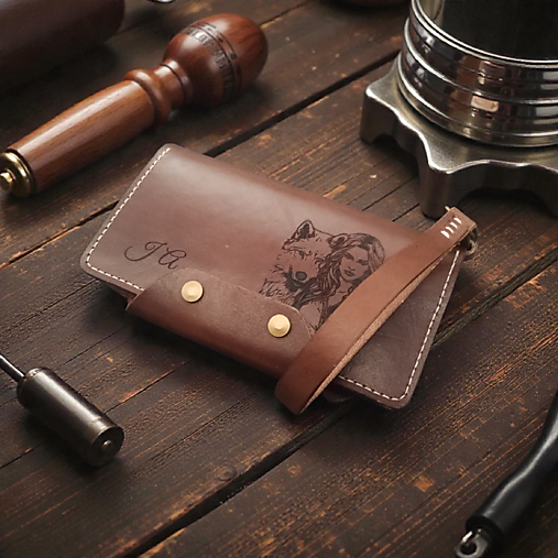 Pánska peňaženka s priečinkom na mobil