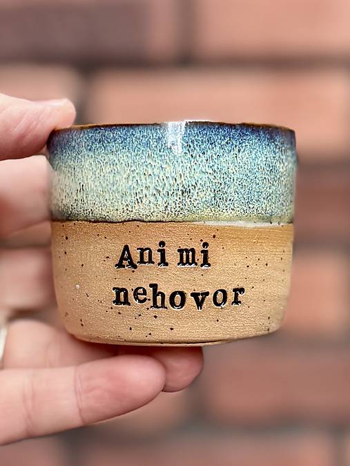 Nádoby - Ani mi nehovor 150ml - 18082839_