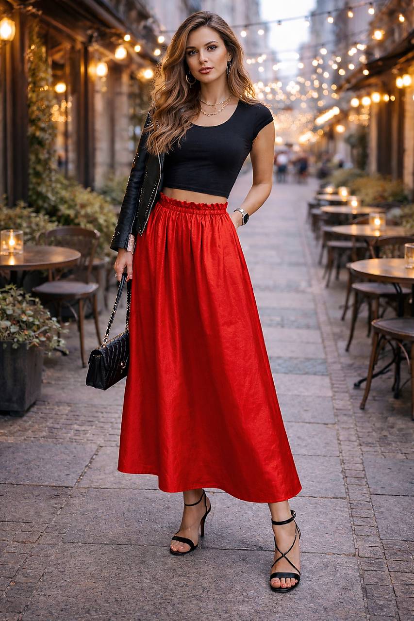 Sukně taftová společenská