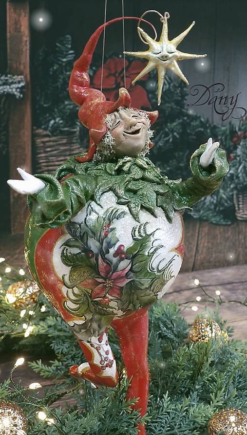 Dekorácie - ~ ŠKRIATOK a HVIEZDIČKA☆ ~ - 18083036_