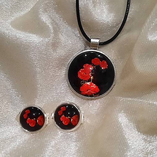 Klipsne 12mm + prívesok DIVÉ MAKY