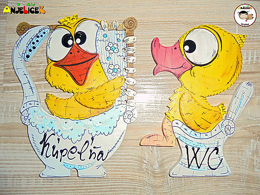Tabuľky - Menovka - kúpeľňa a WC - 18086320_