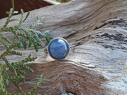 Strieborny prsteň Ag925 Kyanit