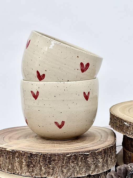 Dotty Love - pohárik latte (280ml, bez uška)