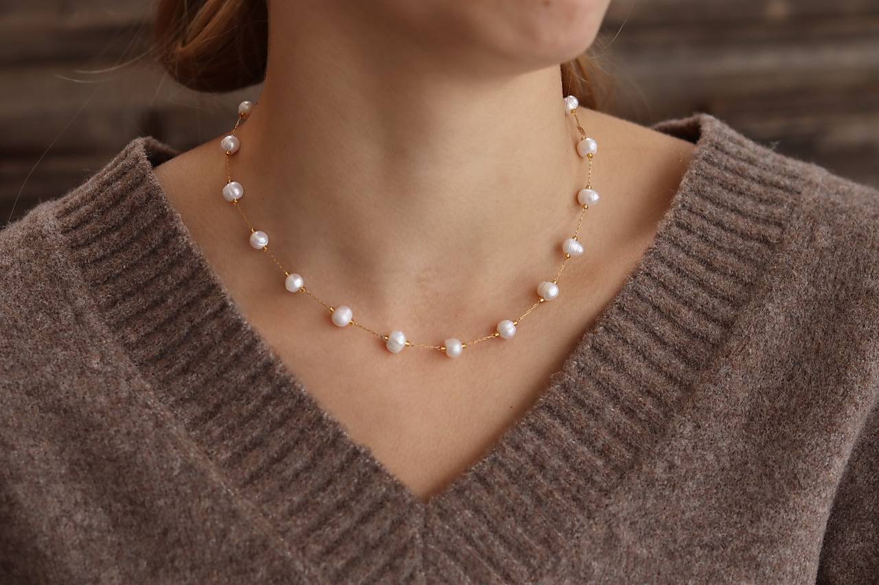 Perlový náhrdelník