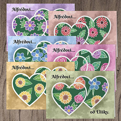 Papiernictvo - Srdečná pohľadnica Floral watercolour with leaves - 18085166_