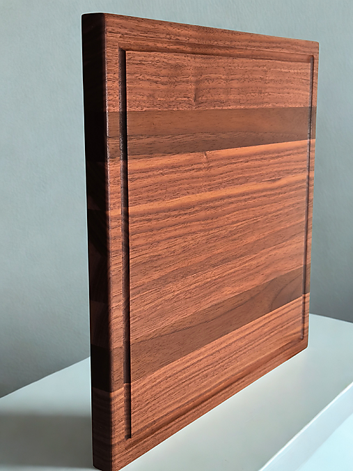 Príbory, varešky, pomôcky - Drevená doska na krájanie - štvorec - 18084797_