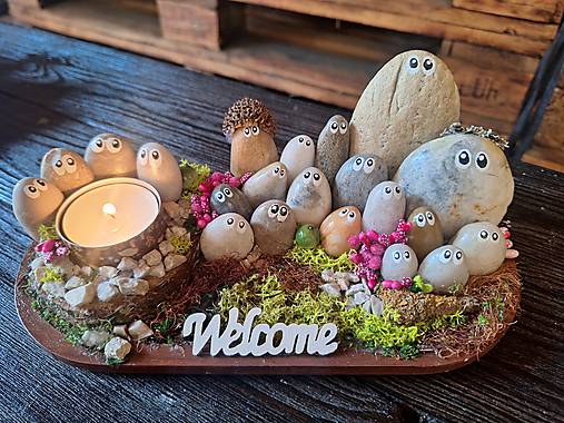 Dekorácie - Zvedavé kamene - 18084339_