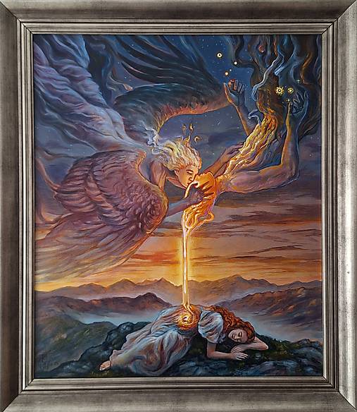 Obrazy - " Bozk zabudnutia " - 18087371_