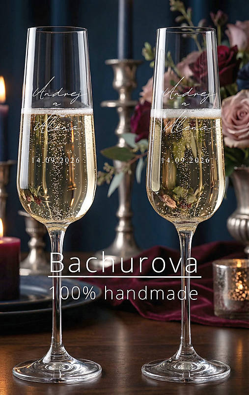 Nádoby - Svadobné poháre 2026 - 18088283_