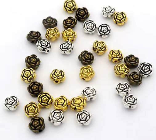 KK101 Korálka kovová 6 mm