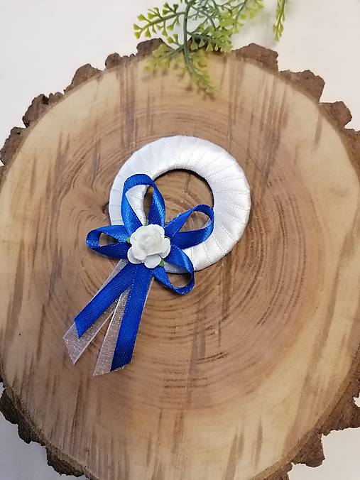 Iné doplnky - Venček na tanečnú slávnosť s ružičkou _ rôzne farby - 18087519_