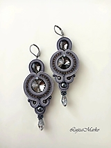 Náušnice - Arianna soutache náušnice - 18087688_