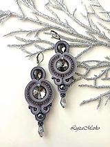 Náušnice - Arianna soutache náušnice - 18087689_