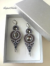 Náušnice - Arianna soutache náušnice - 18087690_