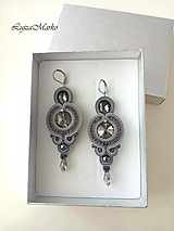 Náušnice - Arianna soutache náušnice - 18087692_