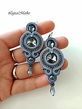Náušnice - Arianna soutache náušnice - 18087693_