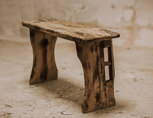 Nábytok - Lavicka Unikat zo stareho dubu - 18087844_