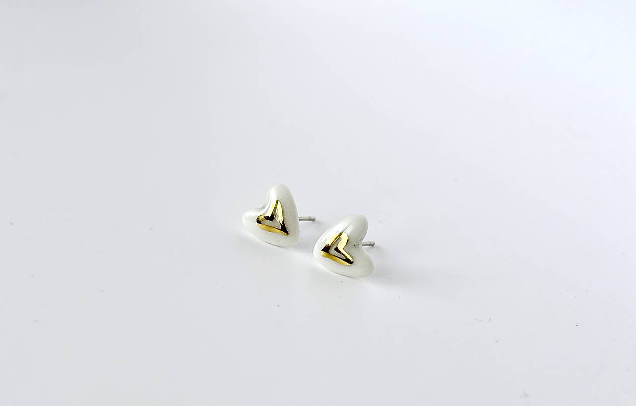 Porcelánové náušnice